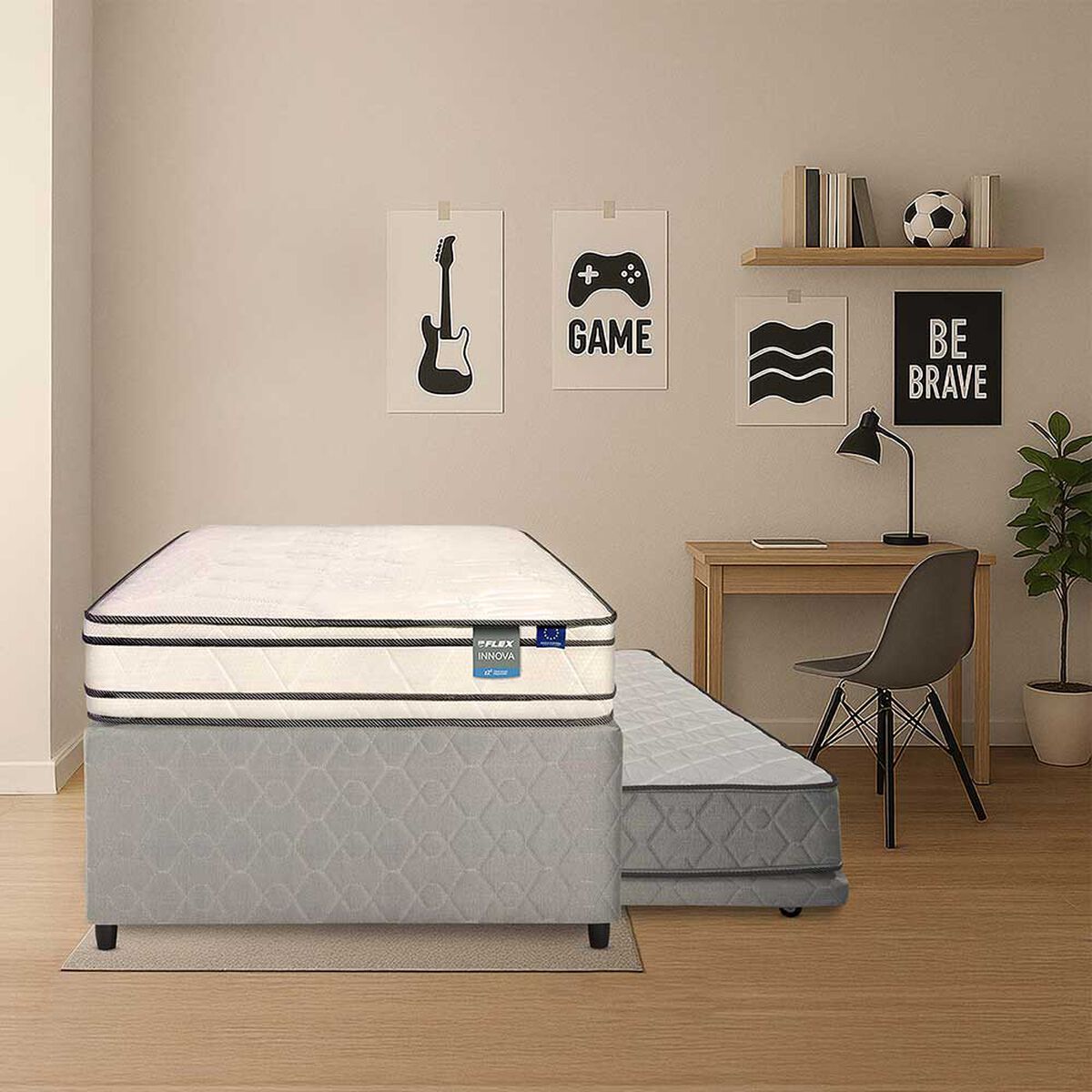 Cama Nido Flex 1,5 Plazas Innova