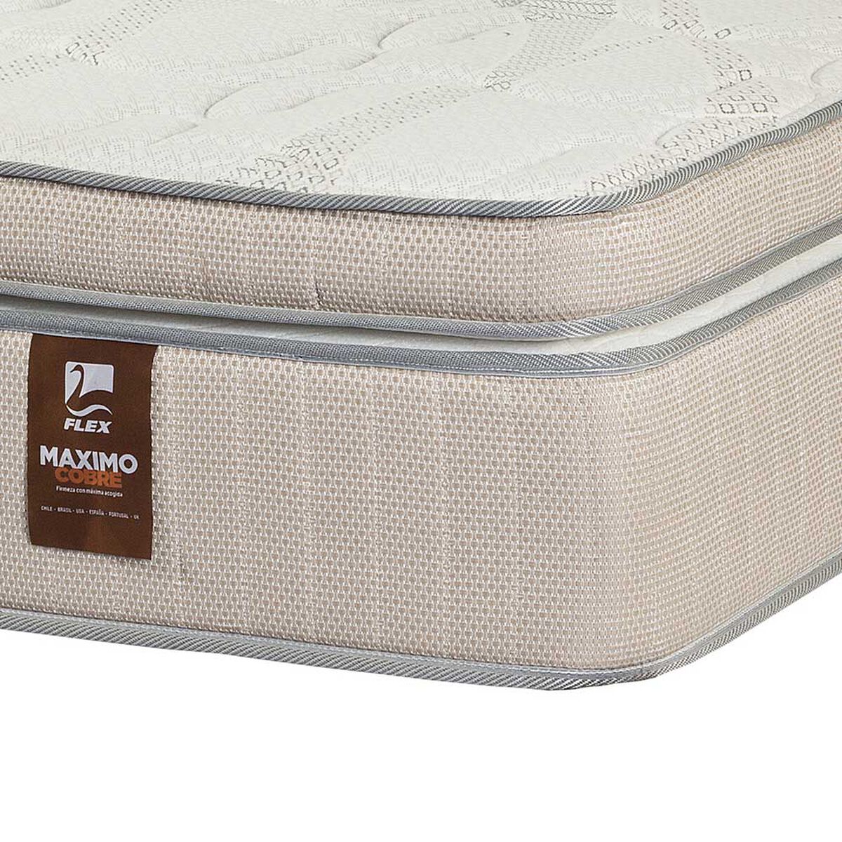 Colchón Flex King Máximo Cobre
