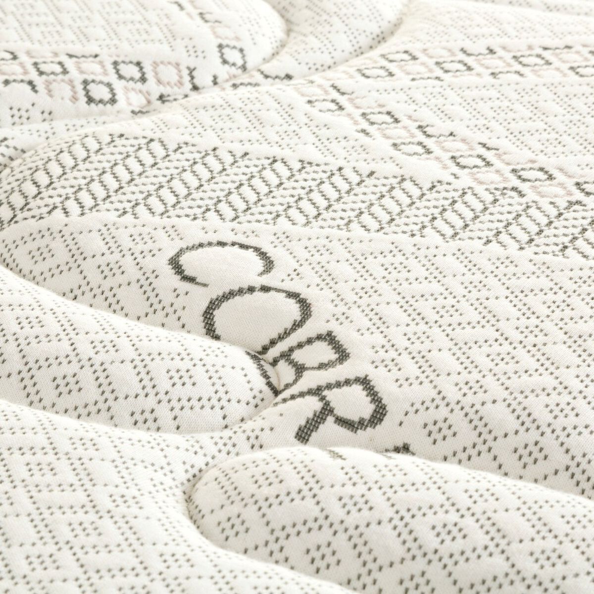 Cama Europea Flex 1,5 Plazas Máximo Cobre + Respaldo + Velador Colonia